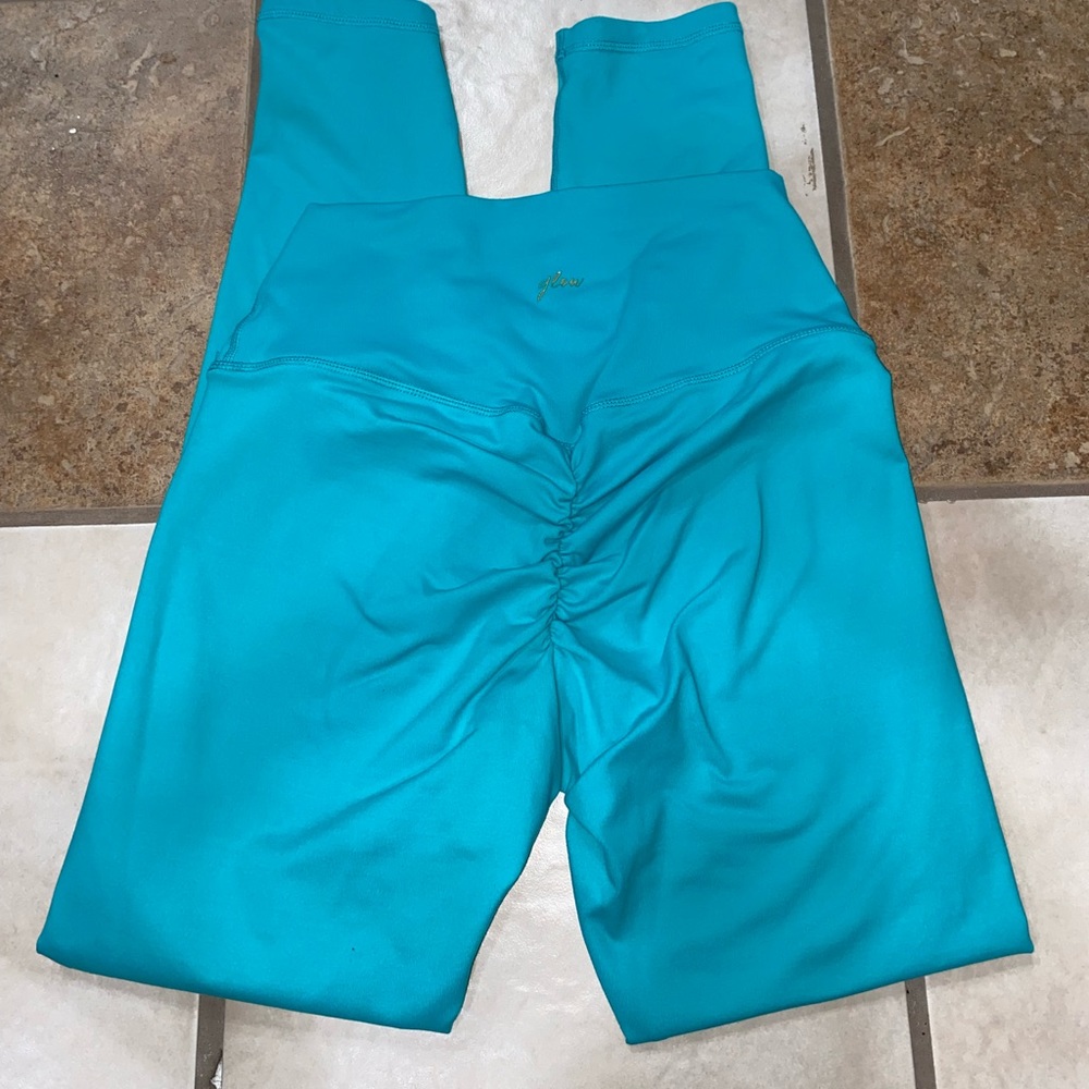 Glow Aqua Leggings